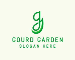 Herb Gardening Letter G  logo design