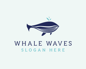 Whale - Sea Orca Whale logo design