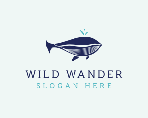 Sea Orca Whale logo design