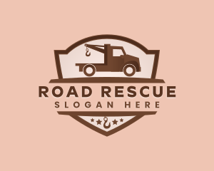 Tow Truck  Crane logo design