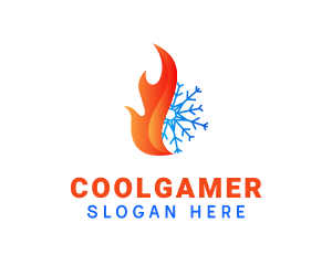 Ice - Snow Fire Thermal logo design