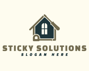 House Construction Renovation logo design