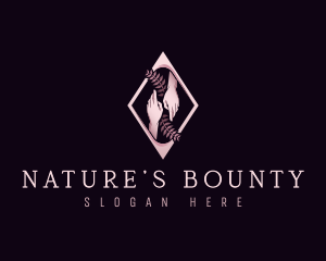 Nature Beauty Hand logo design