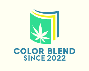 Colorful Marijuana Paper  logo design