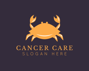 Cancer - Orange Crab Restaurant logo design