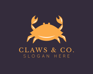 Orange Crab Restaurant logo design