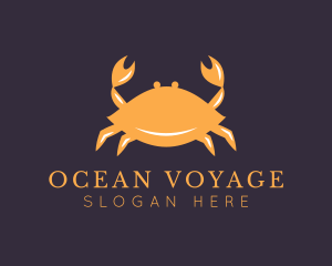 Orange Crab Restaurant logo design