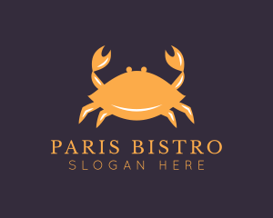 Orange Crab Restaurant logo design