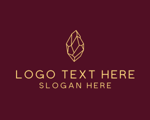 Polygon - Minimalist Gem Stone logo design