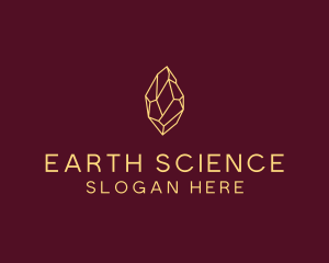 Geologist - Minimalist Gem Stone logo design