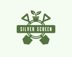 Trowel - Plant Shovel Gardening logo design