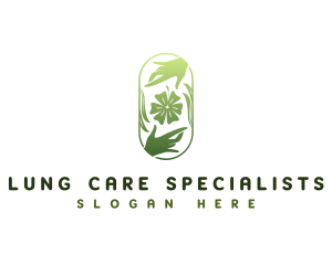 Floral Hands Care logo design