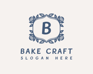 Classic Floral Wreath logo design