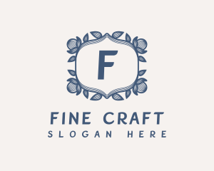 Classic Floral Wreath logo design