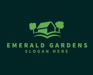 Garden Book Landscaping logo design