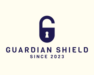 Secure - Secure Keyhole Lock logo design