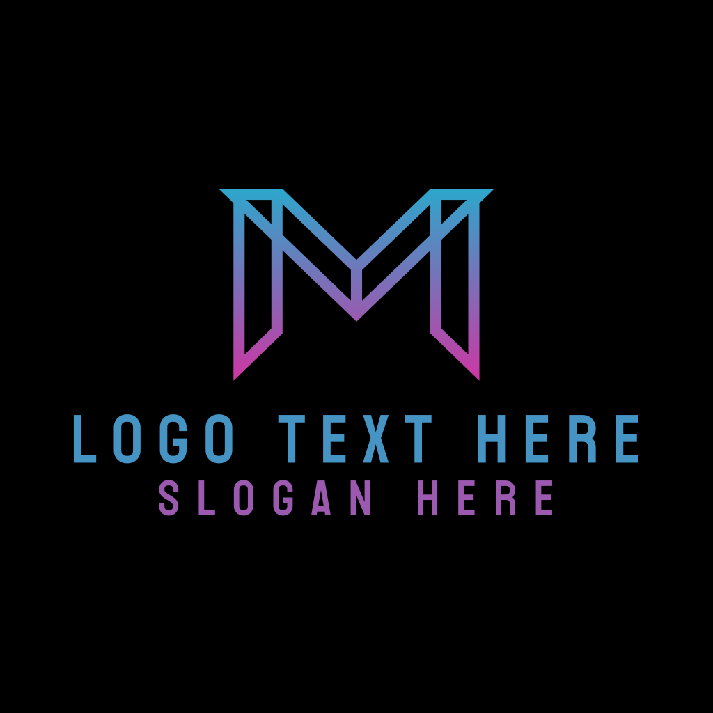 Nightclub Gradient Letter M Logo | BrandCrowd Logo Maker