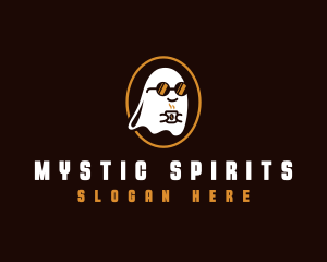 Ghost Coffee Restaurant logo design