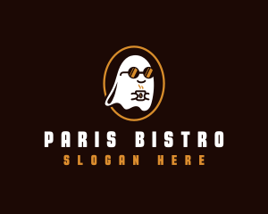 Ghost Coffee Restaurant logo design