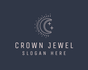 Lunar Moon Jewelry logo design