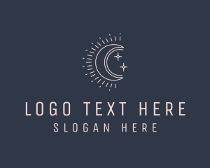 Moon - Lunar Moon Jewelry logo design