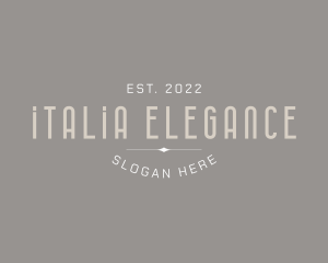 Elegant Classic Jewelry logo design