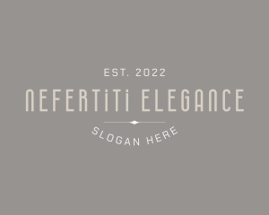 Elegant Classic Jewelry logo design