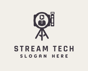 Streamer - Video Camera Streamer logo design
