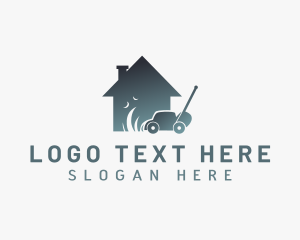 Lawn Mower House Logo