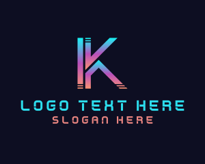 Electronic - Modern Digital Industry logo design