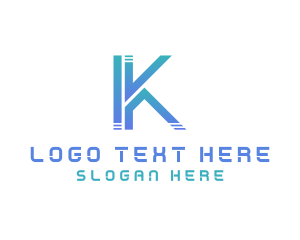 Corporation - Modern Digital Industry logo design