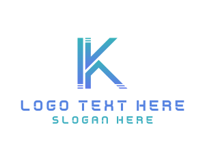 App - Modern Digital Industry logo design