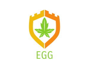 Cannabis Shield Castle Logo