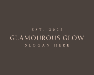 Glamourous - Elegant Minimalist Business logo design