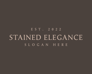 Elegant Minimalist Business logo design