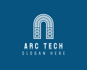 Arc - Rainbow Arch Doorway logo design