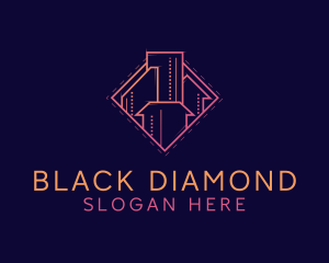 Urban City Diamond logo design