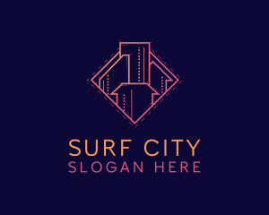 Urban City Diamond logo design