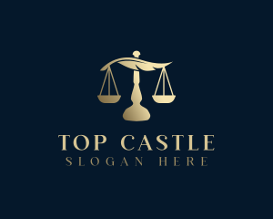 Partner - Legal Justice Scale logo design