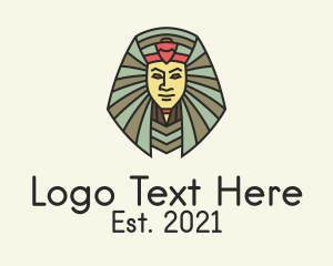 King - Egyptian Royal King logo design