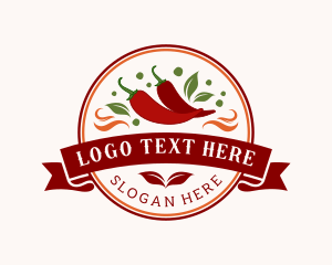 Organic Spicy Chili Logo