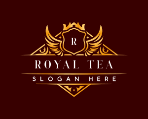 Royal Wing Crown Hotel logo design