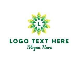 Leaf - Flower Garden Boutique logo design