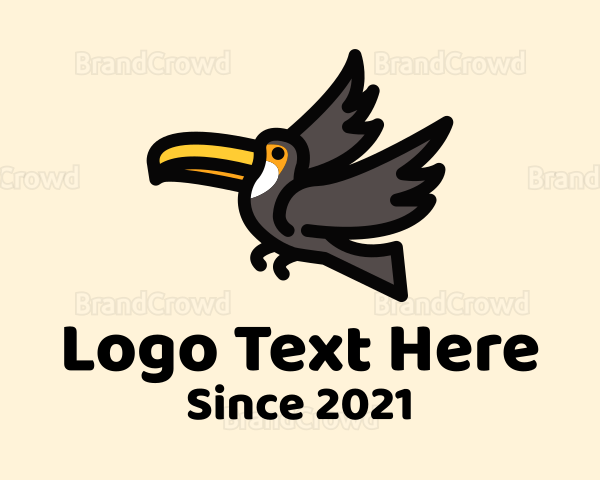 Flying Toucan Aviary Logo