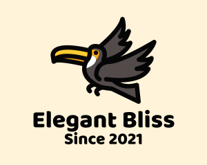 Birdwatch - Flying Toucan Aviary logo design