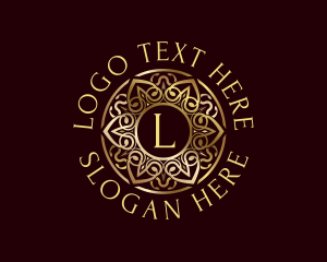 Scent - Luxury Floral Ornament logo design