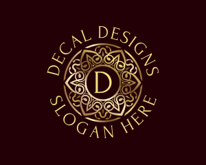 Luxury Floral Ornament logo design