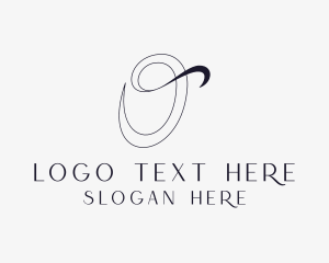 Fashion Designer - Elegant Boutique Fashion Letter O logo design