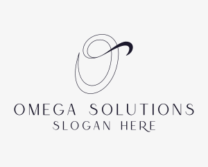 Elegant Boutique Fashion Letter O logo design