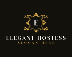 Elegant Flower Boutique logo design